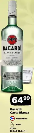 Netto Bacardi Carta Blanca oferta