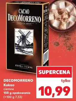 Kaufland DECOMORRENO Kakao ciemne 150 g opakowanie oferta