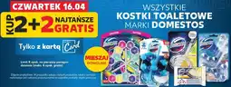 Kaufland WSZYSTKIE KOSTKI TOALETOWE MARKI DOMESTOS oferta