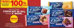 Kaufland WSZYSTKIE CZEKOLADY 80-100 g MARKI E. WEDEL oferta