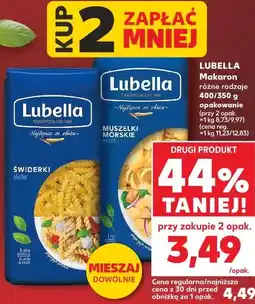 Kaufland Makaron różne rodzaje 400/350 g opakowanie oferta
