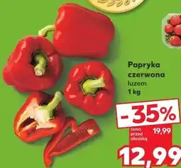 Kaufland Papryka czerwona luzem oferta