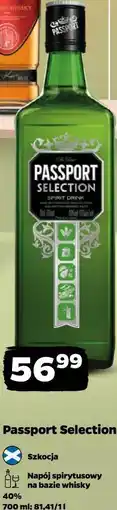 Netto Passport Selection Napój spirytusowy na bazie whisky oferta