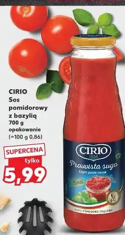 Kaufland CIRIO Sos pomidorowy z bazylią oferta