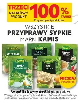 Kaufland WSZYSTKIE PRZYPRAWY SYPKIE MARKI KAMIS oferta