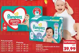Kaufland PAMPERS Pieluchy lub Pieluchomajtki dla dzieci różne rodzaje 90-44 szt. opakowanie oferta