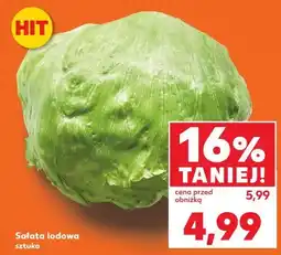 Kaufland Sałata lodowa sztuka oferta
