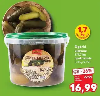 Kaufland Ogórki kiszone oferta