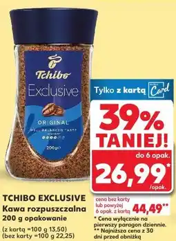 Kaufland TCHIBO EXCLUSIVE Kawa rozpuszczalna oferta