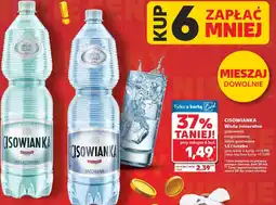 Kaufland CISOWIANKA Woda mineralna gazowana, niegazowana, lekko gazowana 1,5 l butelka oferta