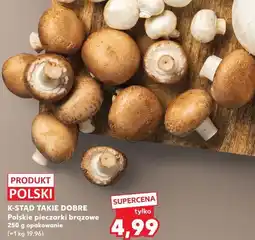 Kaufland K-STĄD TAKIE DOBRE Polskie pieczarki brązowe oferta