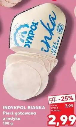 Kaufland INDYKPOL BIANKA Pierś gotowana z indyka oferta