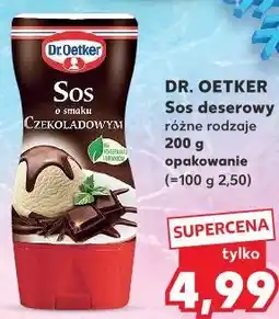 Kaufland DR. OETKER Sos deserowy różne rodzaje 200 g opakowanie oferta
