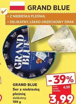 Kaufland Grand Blue Ser z niebieską pleśnią delikatny oferta