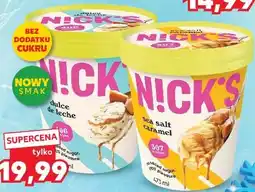 Kaufland NICK'S Lody różne rodzaje 473 ml opakowanie oferta