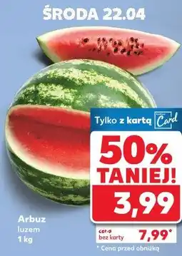 Kaufland Arbuz luzem oferta