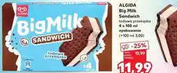 Kaufland Algida Big Milk Sandwich oferta