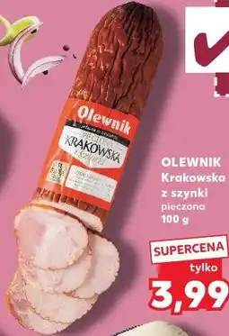 Kaufland OLEWNIK Krakowska z szynki pieczona oferta
