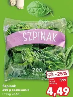 Kaufland Szpinak oferta