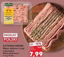 Kaufland Mięso mielone z nogi z kurczaka 400 g opakowanie K-STOISKO MIĘSNE oferta