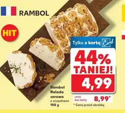 Kaufland Rambol Rolada serowa z orzechami oferta