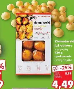 Kaufland Ziemniaczki już gotowe z papryką oferta