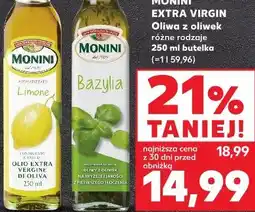 Kaufland MONINI EXTRA VIRGIN Oliwa z oliwek różne rodzaje 250 ml butelka oferta