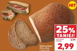 Kaufland Chleb graham 500 g sztuka oferta
