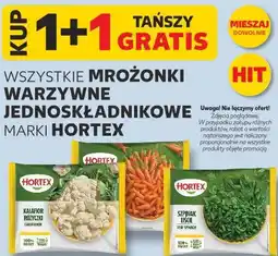 Kaufland WSZYSTKIE MROŻONKI WARZYWNE JEDNOSKŁADNIKOWE MARKI HORTEX oferta