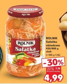 Kaufland ROLNIK Sałatka obiadowa oferta