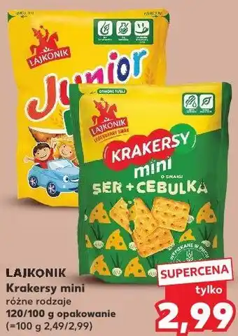 Kaufland LAJKONIK Krakersy mini oferta