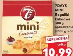 Kaufland 7DAYS MINI Rogaliki kakaowe 300 g opakowanie oferta