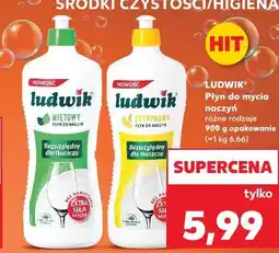 Kaufland LUDWIK Płyn do mycia naczyń różne rodzaje oferta