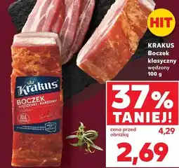 Kaufland Boczek wędzony parzony oferta
