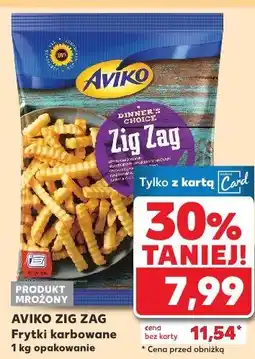 Kaufland AVIKO ZIG ZAG Frytki karbowane 1 kg opakowanie oferta