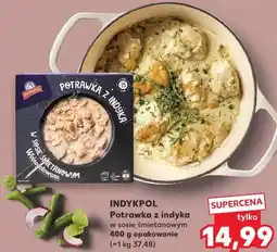 Kaufland Potrawka z indyka w sosie śmietanowym 400 g opakowanie INDYKPOL oferta