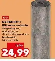 Kaufland MY PROJECT Włóknina malarska oferta
