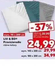 Kaufland Prześcieradło różne kolory oferta