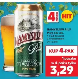 Kaufland NAMYSŁÓW PILS Piwo oferta