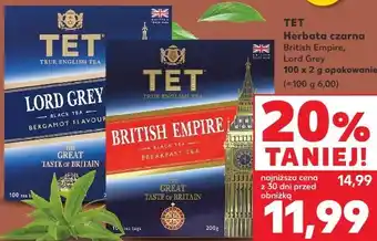 Kaufland TET Herbata czarna oferta