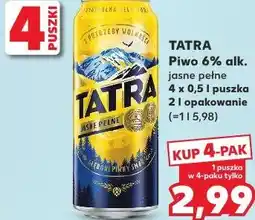 Kaufland TATRA jasne pełne oferta