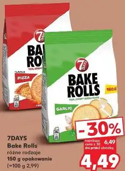 Kaufland 7DAYS Bake Rolls oferta