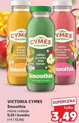 Kaufland VICTORIA CYMES Smoothie różne rodzaje 0,25 l butelka oferta