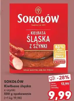 Kaufland Kiełbasa śląska z szynki oferta