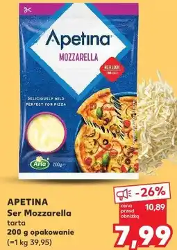 Kaufland APETINA Ser Mozzarella tarta oferta