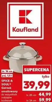 Kaufland SPICE & SOUL Garnek emaliowany oferta