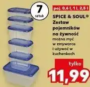 Kaufland SPICE & SOUL Zestaw pojemników na żywność oferta