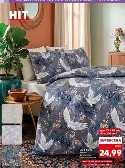 Kaufland Pościel dwustronna różne kolory i wzory LIV & BO oferta