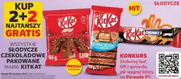 Kaufland WSZYSTKIE SŁODYCZE CZEKOLADOWE PAKOWANE MARKI KitKat oferta