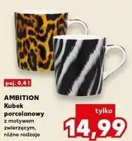 Kaufland AMBITION Kubek porcelanowy oferta